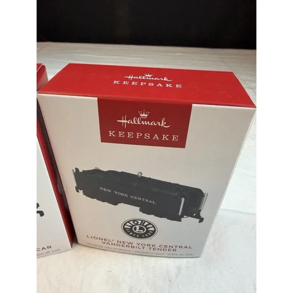 Lionel Trains Set of (2) 2025 Hallmark Keepsake Ornaments 812 Gondola, NY Vandy - Picture 3 of 8
